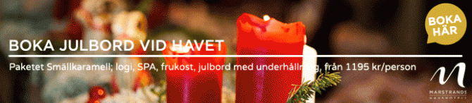 BOKA JULBORD VID HAVET. MARSTRANDS HAVSHOTELL. BOKA JULBORD VID HAVET. MARSTRANDS HAVSHOTELL.
