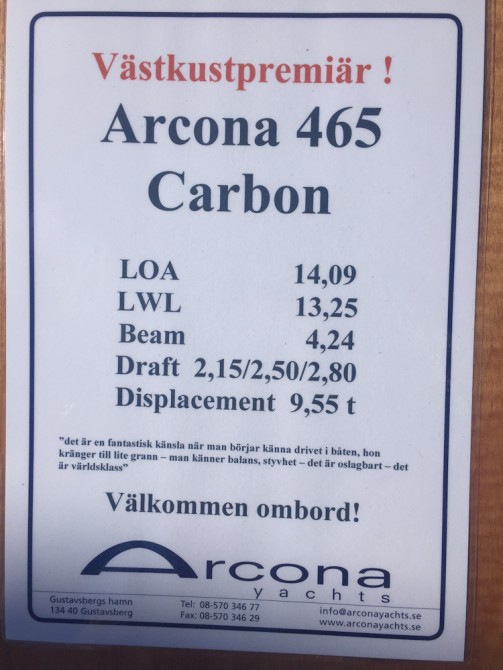 ÖPPNA VARV 2016: Arcona 465 ÖPPNA VARV 2016: Arcona 465