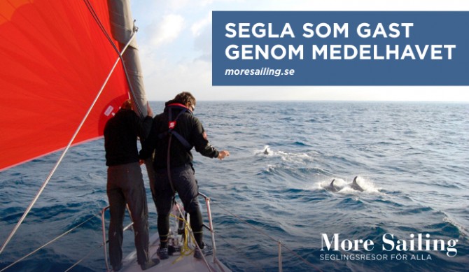 SEGLA MED OSS GENOM MEDELHAVET.